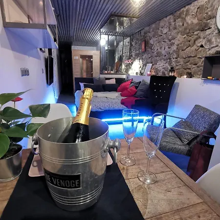 Sweet Loft Grenoble-love Avec Jacuzzi & Sauna *